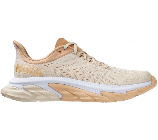 Hoka One One Clifton 7 Edge hardloopschoenen beige heren 1110510-AMBG