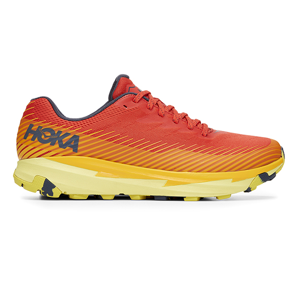 Hoka One One Torrent 2 hardloopschoenen rood/geel heren 1110496-FSFF
