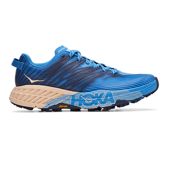 Hoka One One Speedgoat 4 trail hardloopschoenen blauw dames 1106527-IBBA