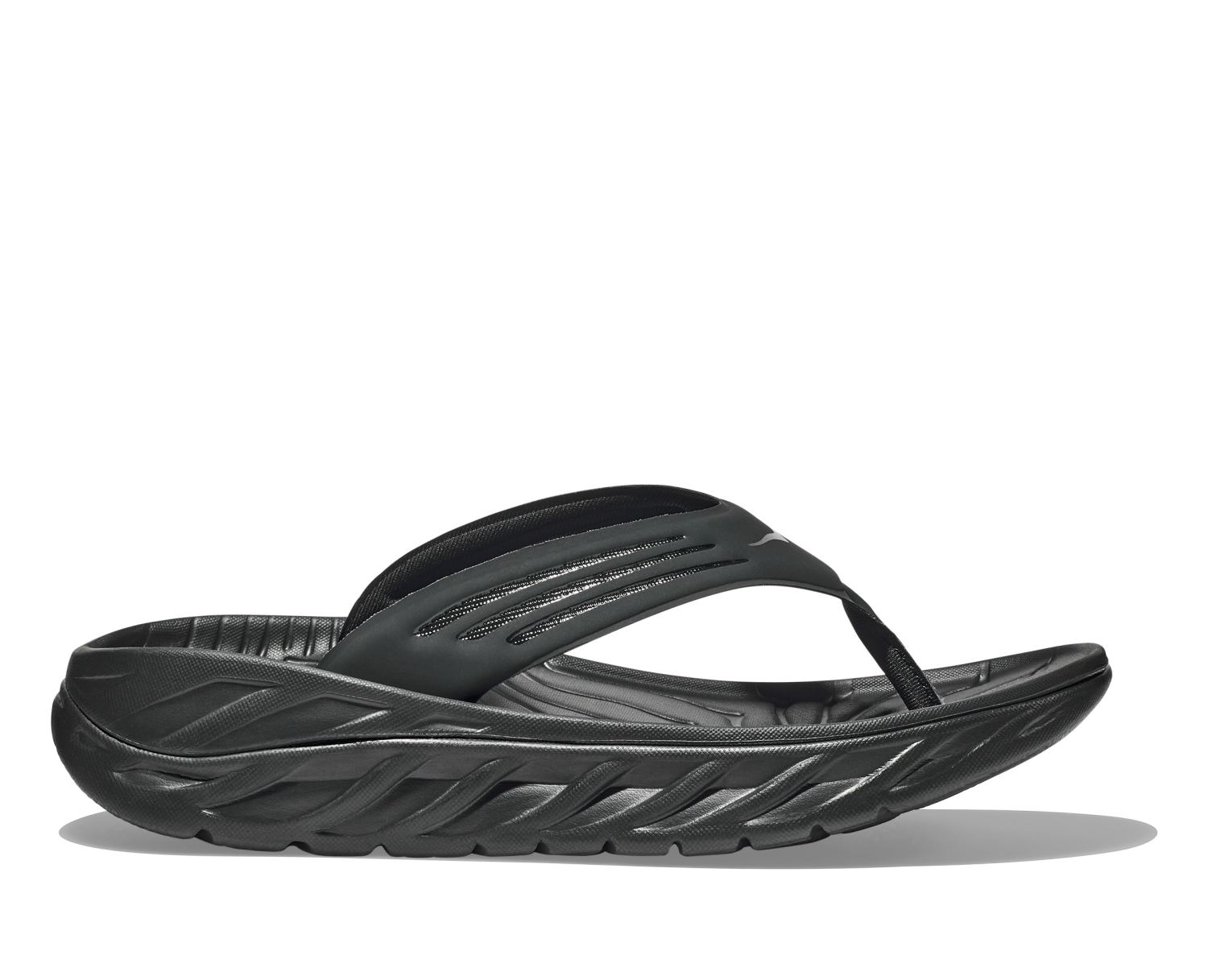 Hoka ORA Recovery Flip slippers zwart heren 1099675-BDGGR