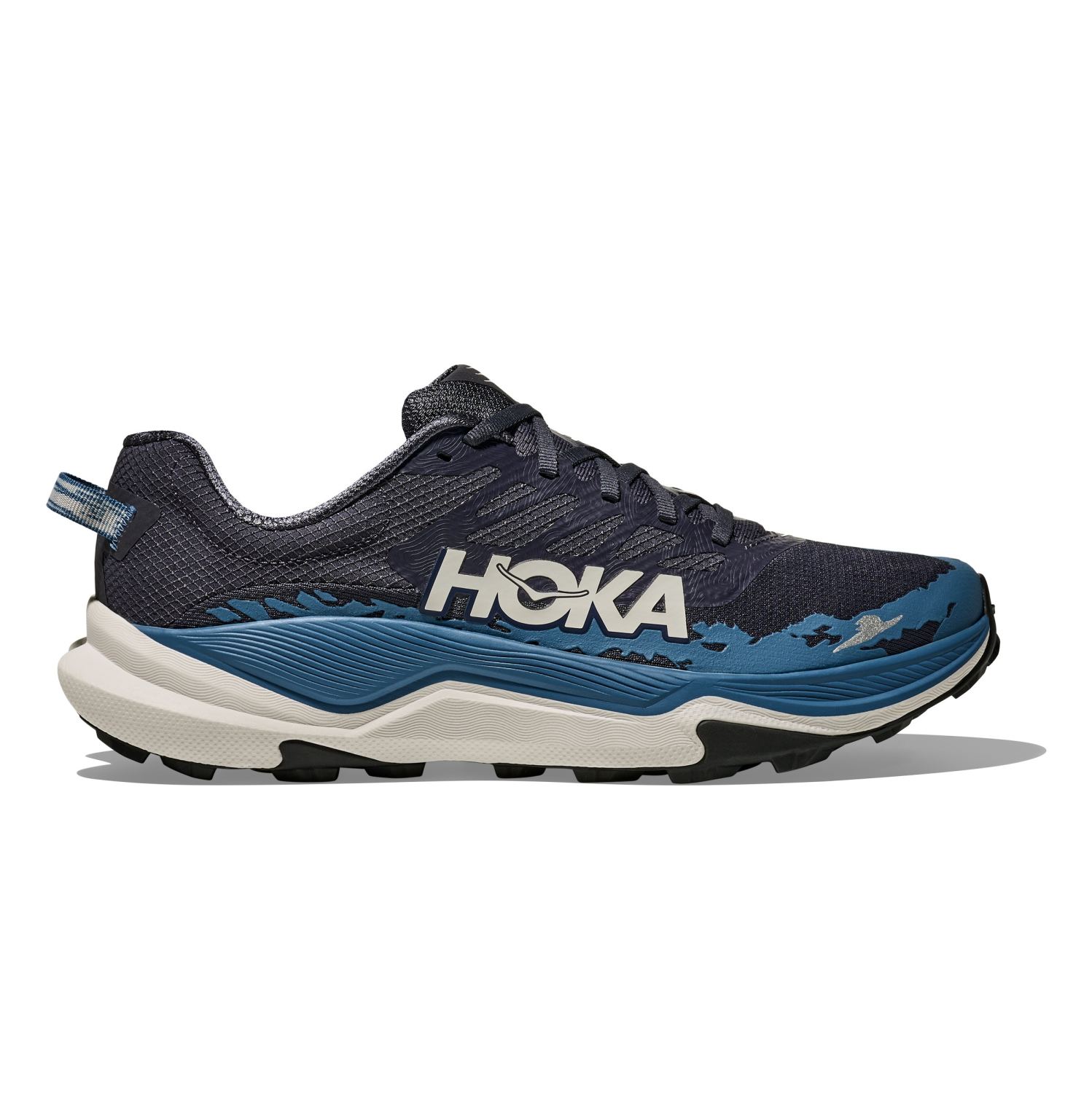 Hoka Torrent 4 hardloopschoenen Charcoal Grey/Foggy Night heren 1155115-CYF
