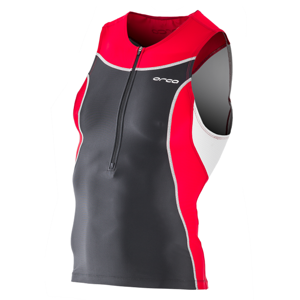 Orca Core tri tank zwart/rood/wit heren HVC215