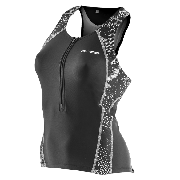 Orca Core support singlet zwart/wit dames HVC802