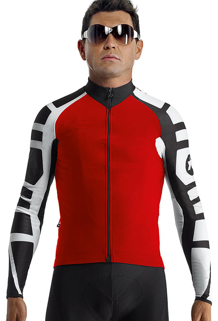 Assos iJ.tiBuru.4 fietsjack rood heren 113031648