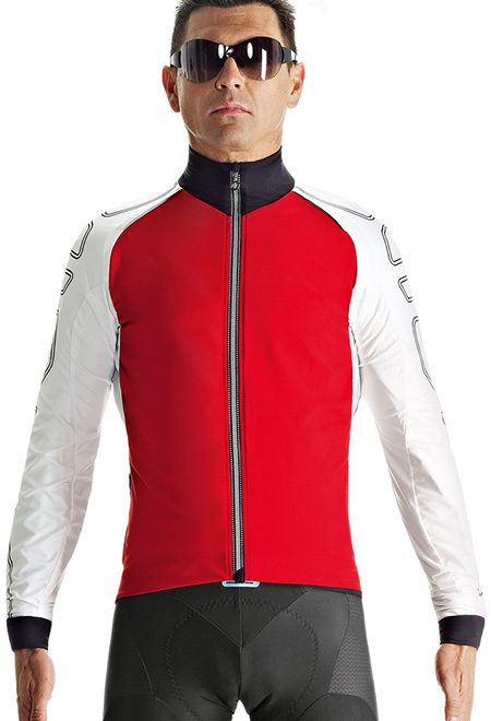 Assos iJ.shaqUno fietsjack rood heren 133032648