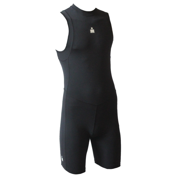 Ironman trisuit back zip mouwloos B9 zwart heren IMB951-15
