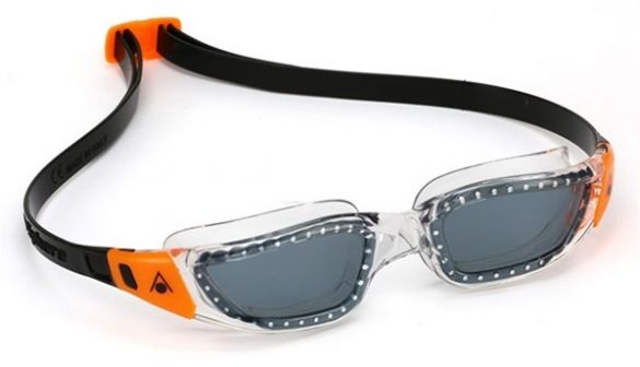 Aqua Sphere Kameleon donkere lens zwembril zwart/oranje AS183120