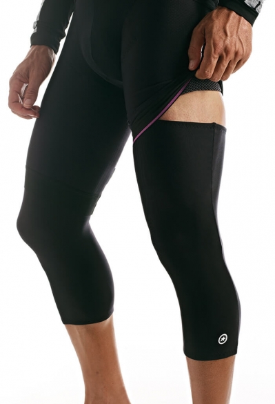 Assos kneeWarmer_evo7 kniewarmers zwart unisex 138081415