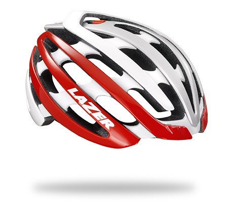 Lazer Z1 CE Race helm wit rood heren 2005664657