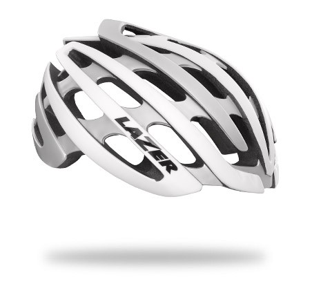 Lazer Z1 CE Race helm wit zilver heren 2005664660