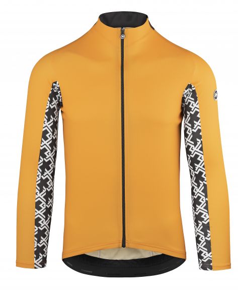 Assos Mille GT lange mouw fietsshirt oranje heren 112427649