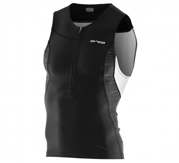 Orca Core tri tank top mouwloos zwart/wit heren JVC202