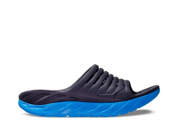 Hoka One One ORA Recovery Slide slippers blauw heren 1099673-EDNB