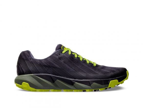 Hoka One One Torrent trail hardloopschoenen zwart/groen heren 1097751-EBLC