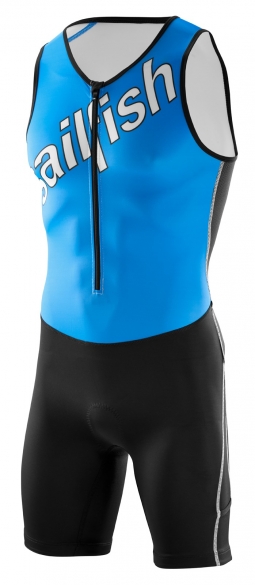 Sailfish Team tri suit blauw-wit heren sl21432