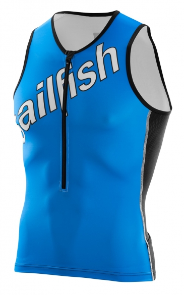 Sailfish Team Tri top blauw/wit heren sl23436