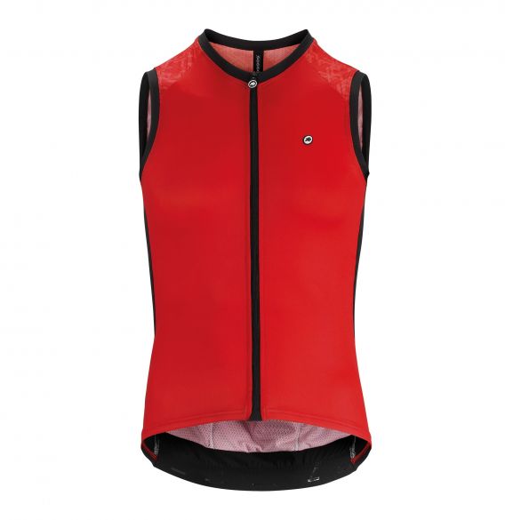 Assos Mille GT NS mouwloos Fietsshirt rood heren 112224747