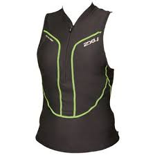 2XU Women's Endurance Tri Singlet charcoal dames WT1114a_chrchr-VRR
