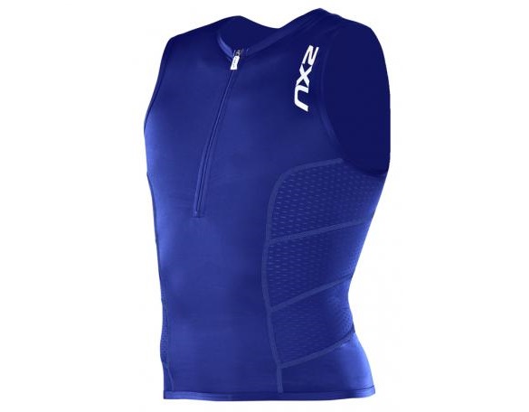 2XU Men's Comp Tri Singlet blauw heren MT1621a_rybryb-VRR