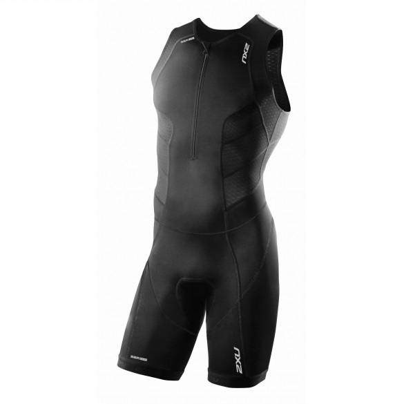 2XU Perform Front Zip trisuit zwart heren MT3858d-VRR