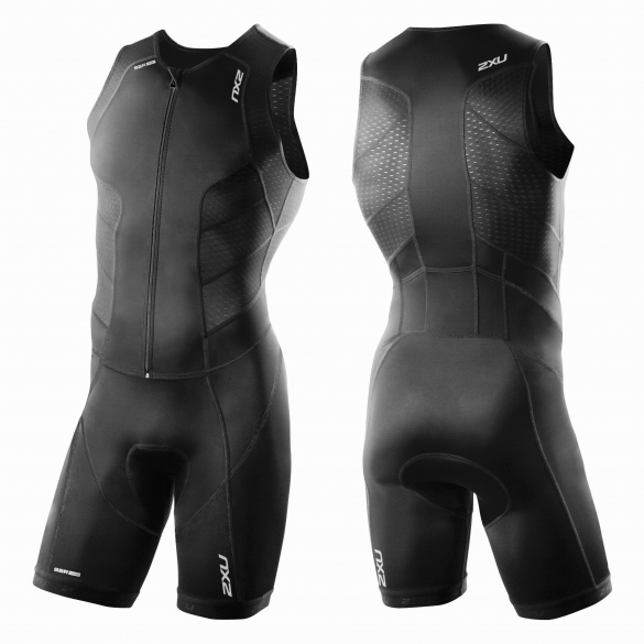 2XU Perform Full Front Zip trisuit zwart heren MT3859d