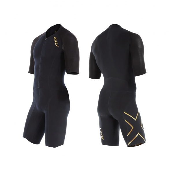2XU Project X tri suit zwart/goud heren MT4378