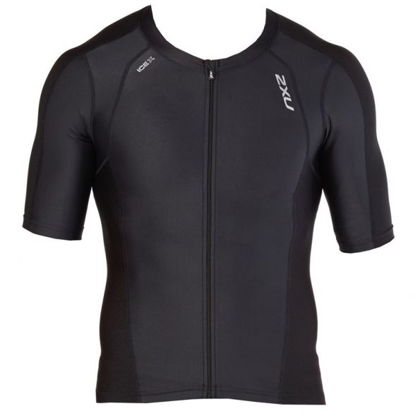 2XU Compression Korte mouw tri top zwart heren 2018 MT4840a-BLK/BLK