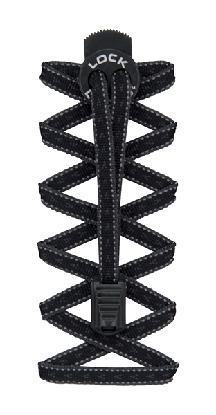 Nathan Flat Lock Laces snelveters zwart 00975738