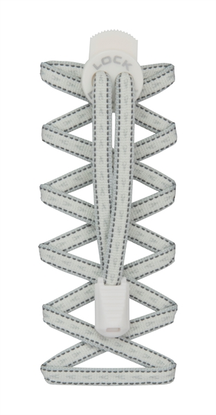 Nathan Flat lock laces snelveters wit 00975739