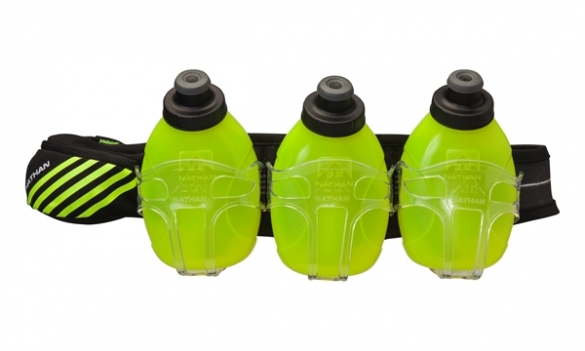 Nathan Mercury 3 drinkgordel Black/Safety Yellow 00975690