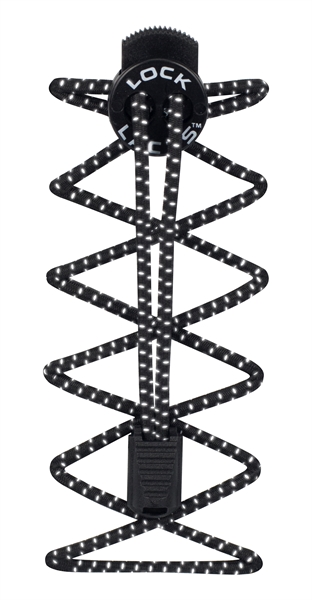 Nathan Reflective Lock Laces snelveters Reflective Black 00975435