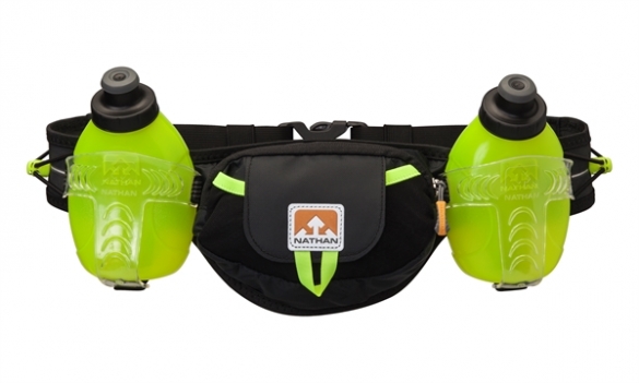 Nathan Trail Mix Plus 2x300ml Black/Safety Yellow 00975683