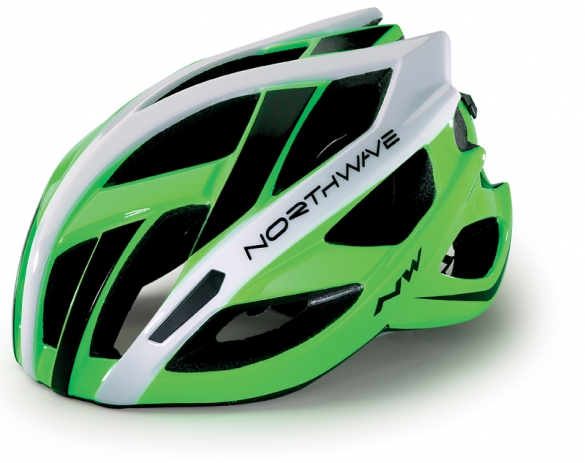 Northwave Aircrosser Race helm groen/wit/zwart heren 8614100447