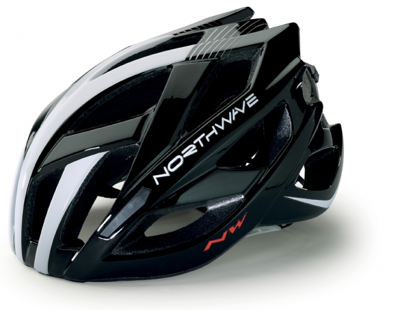 Northwave Aircrosser Race helm zwart/wit/rood heren 8614100403
