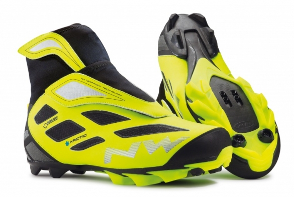Northwave Celsius arctic 2 GTX mountainbikeschoen geel-fluo/zwart heren 8015402041
