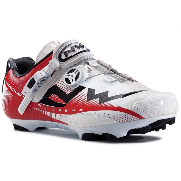 Northwave Extreme tech MTB mountainbikeschoen wit/rood heren 8015201065