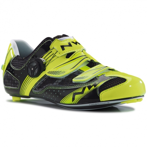 Northwave Galaxy raceschoenen geel-fluo/zwart heren 8014100241