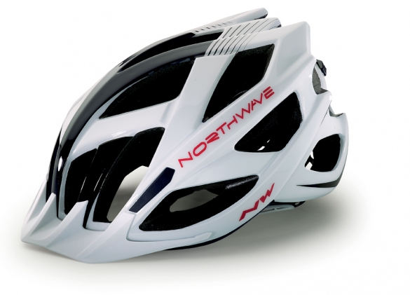 Northwave Scout MTB helm wit/zwart heren 8614100553