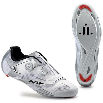 Northwave Sonic 2 plus raceschoenen wit/zilver heren 8016101358