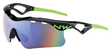Northwave Steel sportbril zwart/groen 8514100215