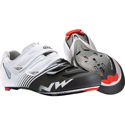 Northwave Torpedo 3S raceschoenen wit/zwart heren 8014100451