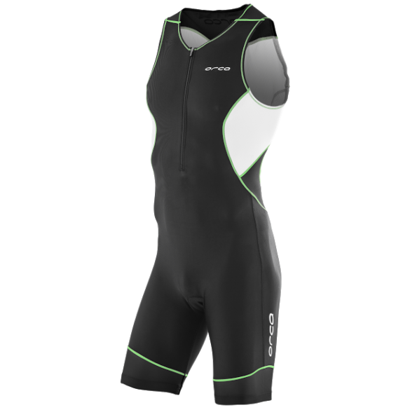 Orca Core race trisuit zwart/groen heren FVC092