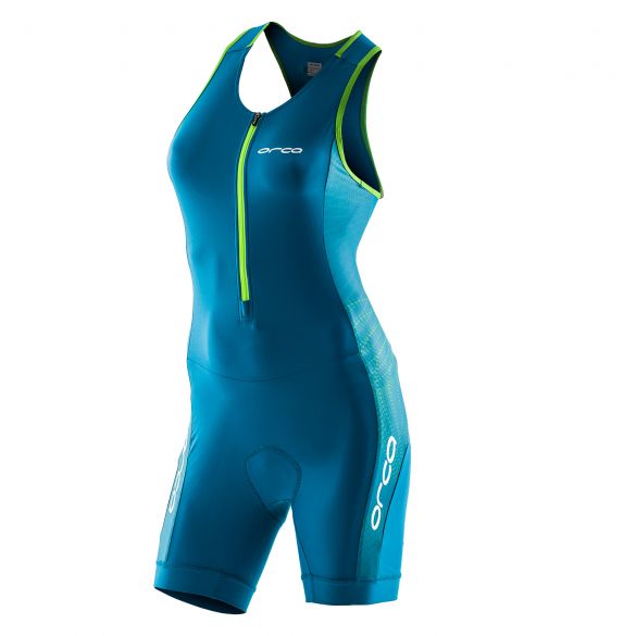 Orca core race trisuit mouwloos groen dames KC5289