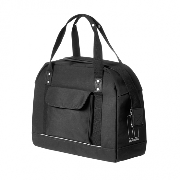 Basil fietstas portland businessbag 19L dames zwart BAS17613