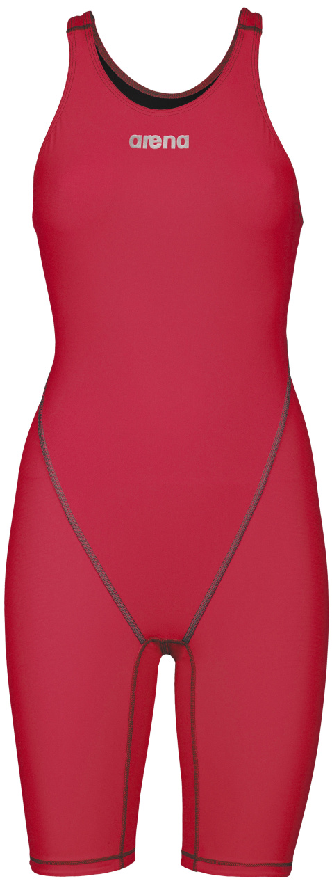 Arena Powerskin ST 2.0 open back badpak rood dames AR2A898-45