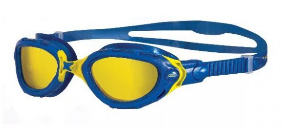 Zoggs Predator flex CV zwembril blauw/geel 301848