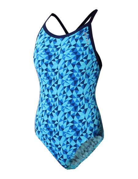 Zone3 Prism Bound back badpak blauw dames SW18WPRB109