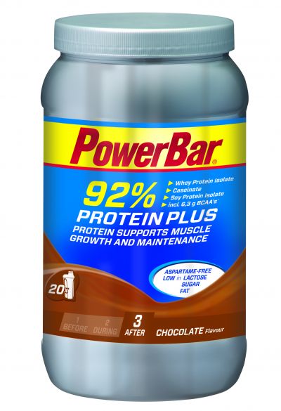 Powerbar Protein plus 92% chocolade 600 gram 3280