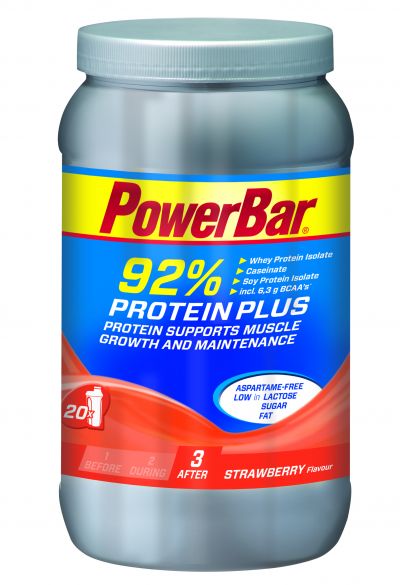 Powerbar Protein plus 92% aardbei 600 gram 3270