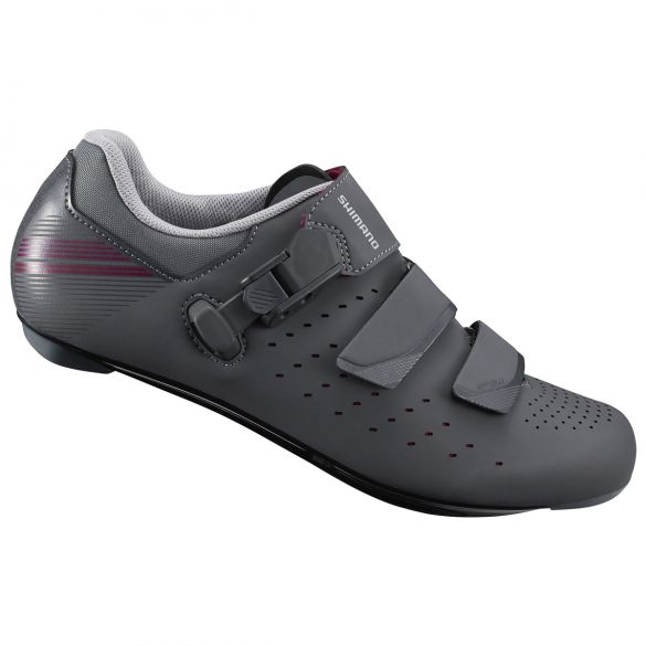 Shimano RP301 raceschoen grijs/rood dames maat 37 ESHRP301WGG01W-VRR
